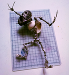 Early prototype of the Emur armature
