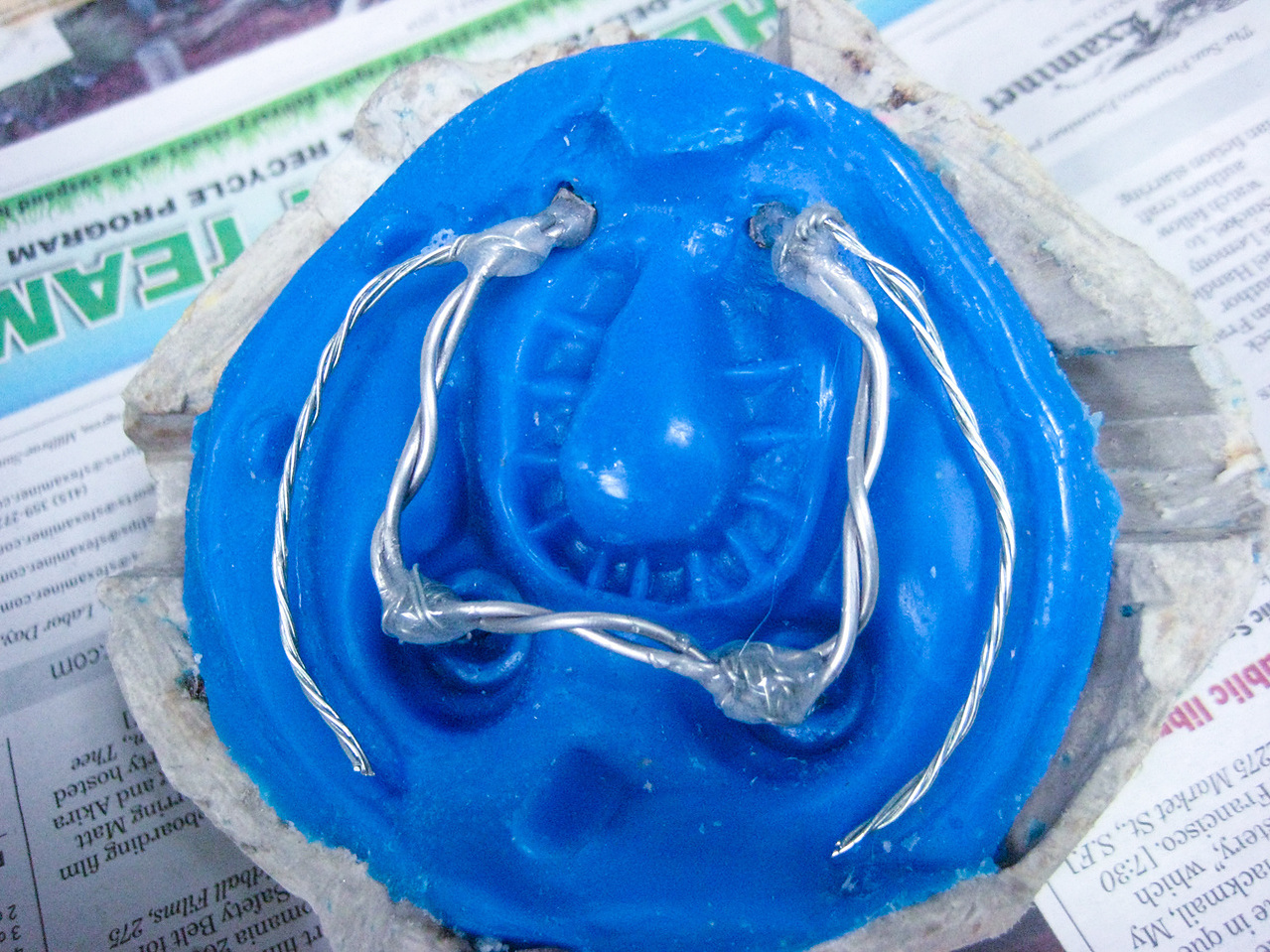 Prepping for casting