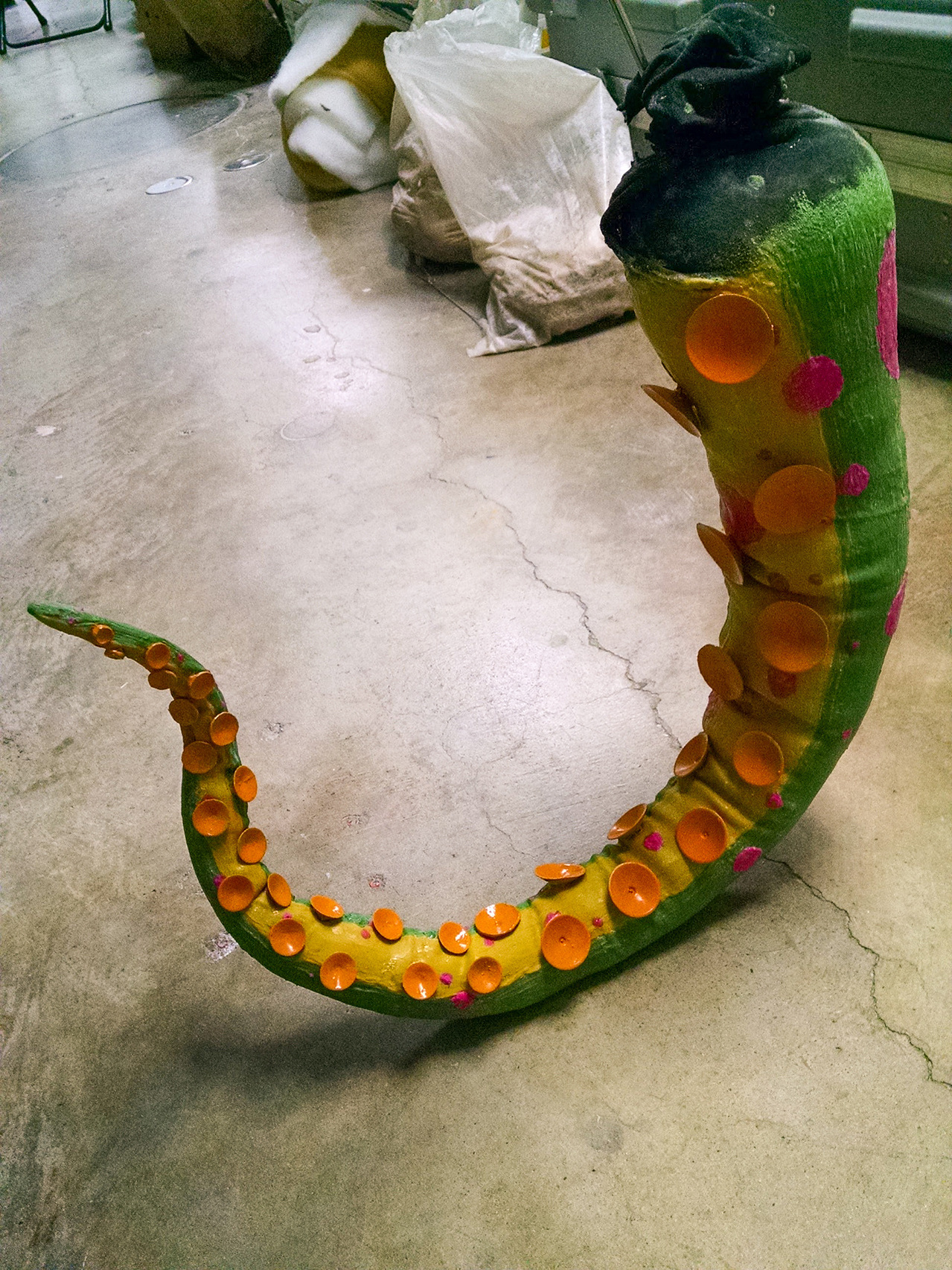 Finished tentacle